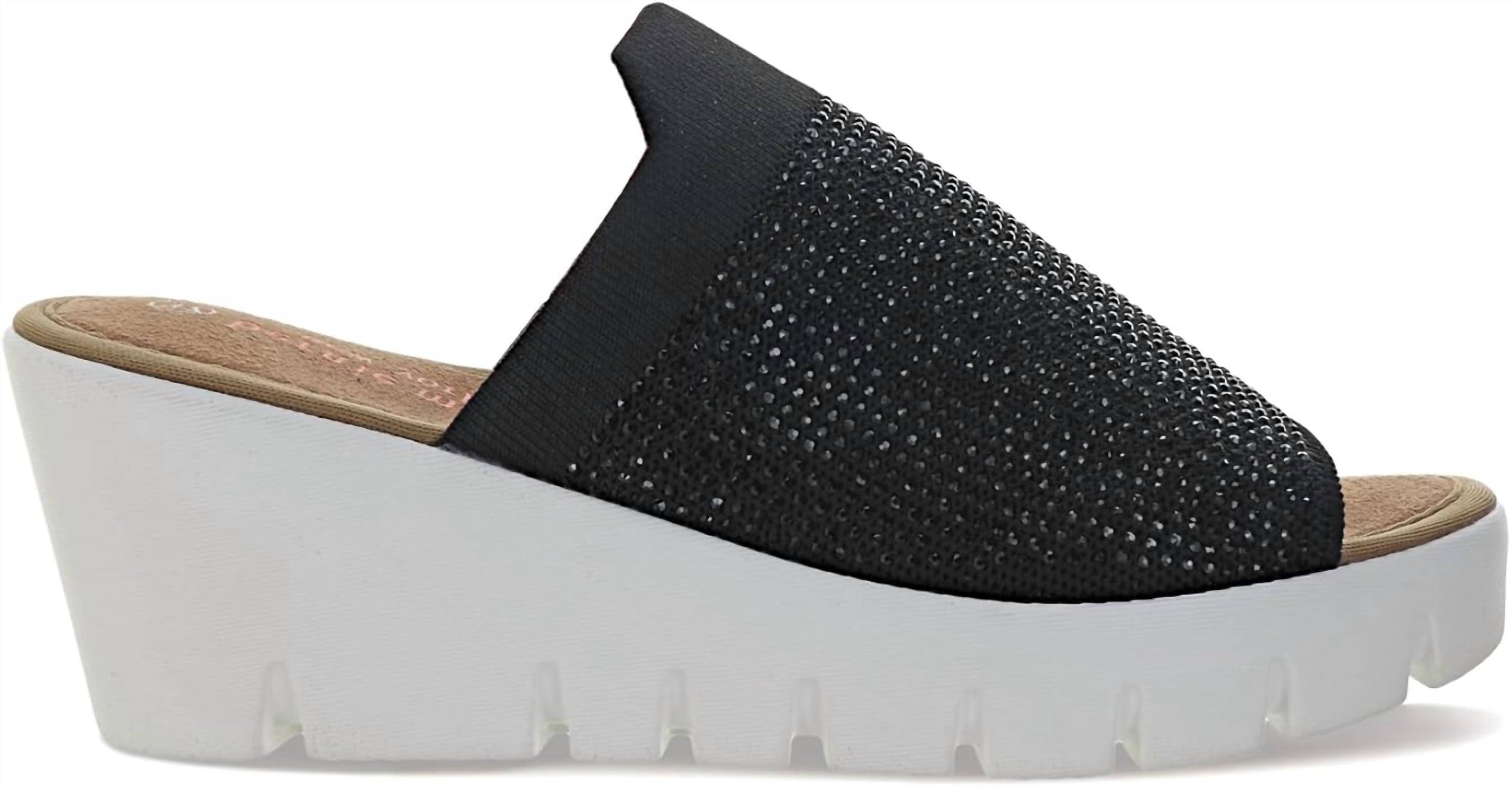 Bernie Mev - Women's Venti Crystals Wedge Sandals