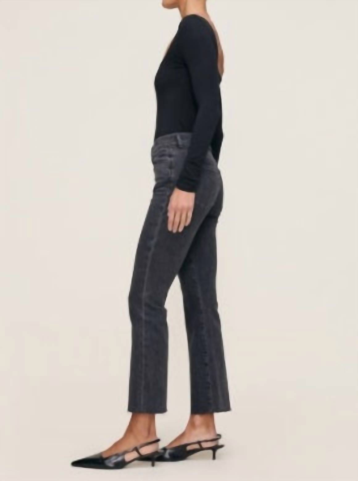 Dl1961 - Women'S - Bridget Boot High Rise Instasculpt Crop Jeans