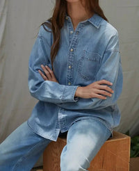 By Together - Classic Denim Button Down Shirt