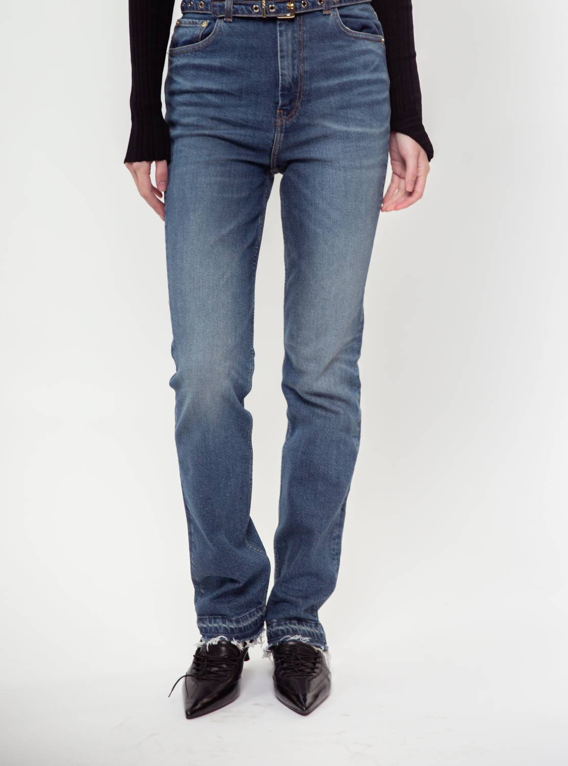 Ganni - Future Denim Belted Carri Jean