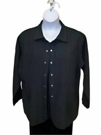 Ezze Wear - Women's Herringbone Snap Jacket