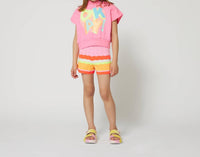 Billieblush Kids' Knit Striped Shorts in multicolor - kids' shorts