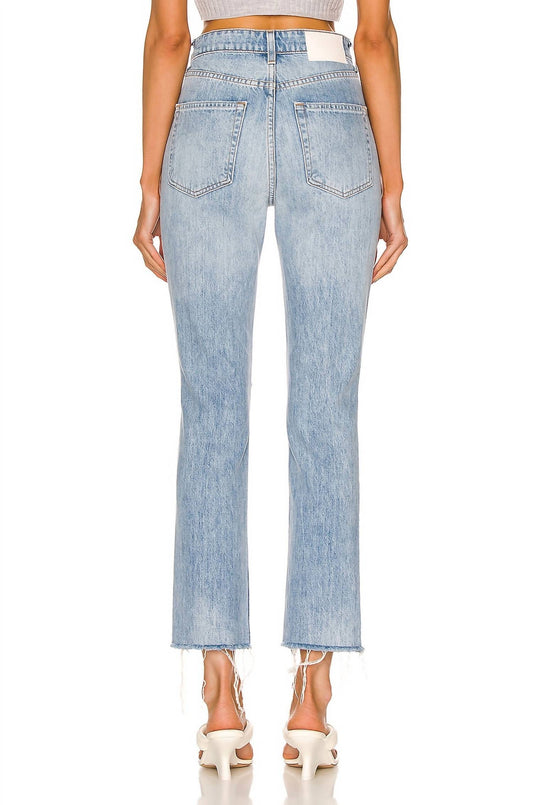 Grlfrnd - Karolina High Rise Straight Crop Jeans