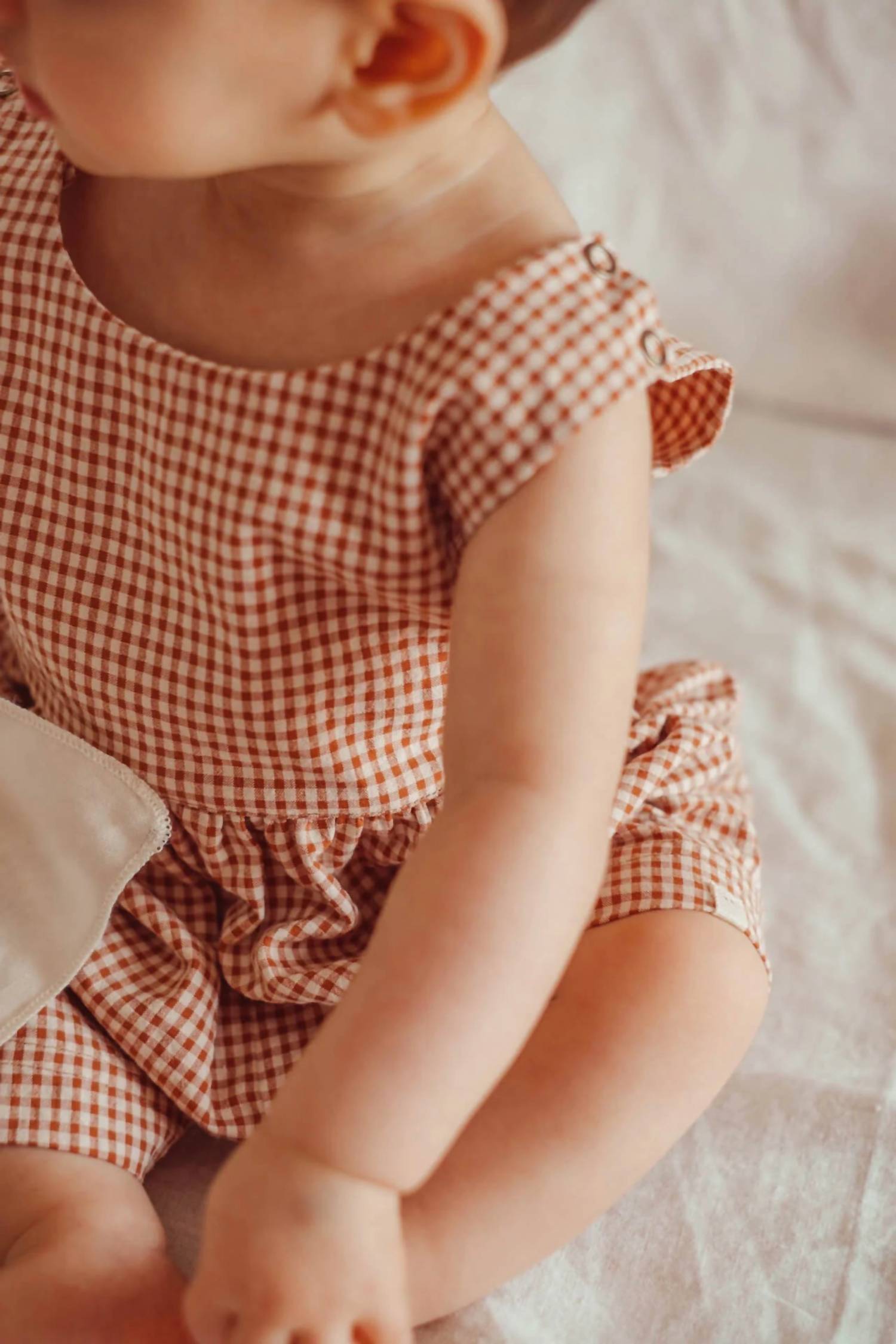 Möm(E) Portugal - Kid's Maria Luísa Check Jumpsuit