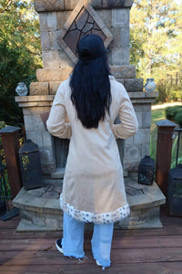 Act Pretty - Leopard Fur Suede Coat