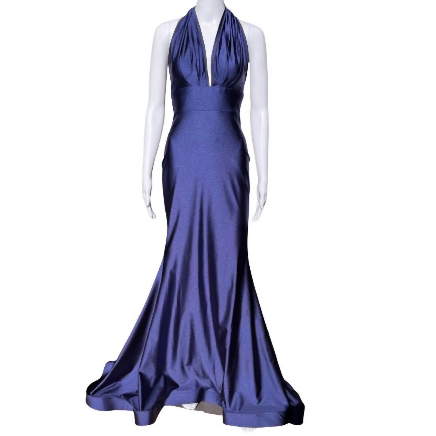 Jessica Angel - Women's Cross Back Maxi Gown