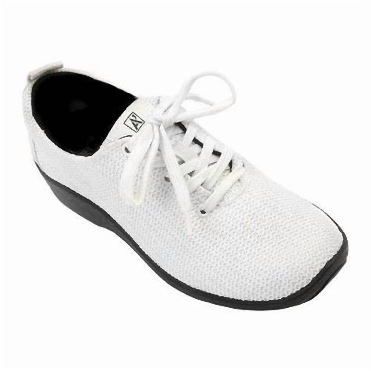 ARCOPEDICO Women's Net 3 Knit Shoes in white - women's flats - alternate view