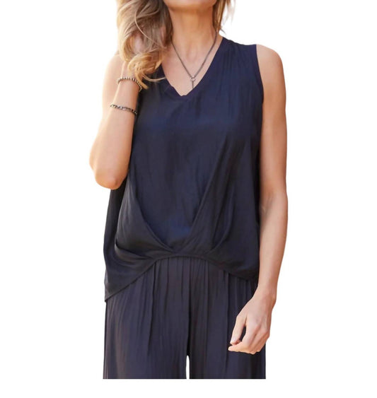 Lola & Sophie - Sleeveless V-Neck Tank