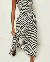 Nation Ltd - Sibelle Smocked Midi Dress