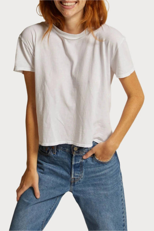 Perfectwhitetee - Harley Boxy Crewneck Tee