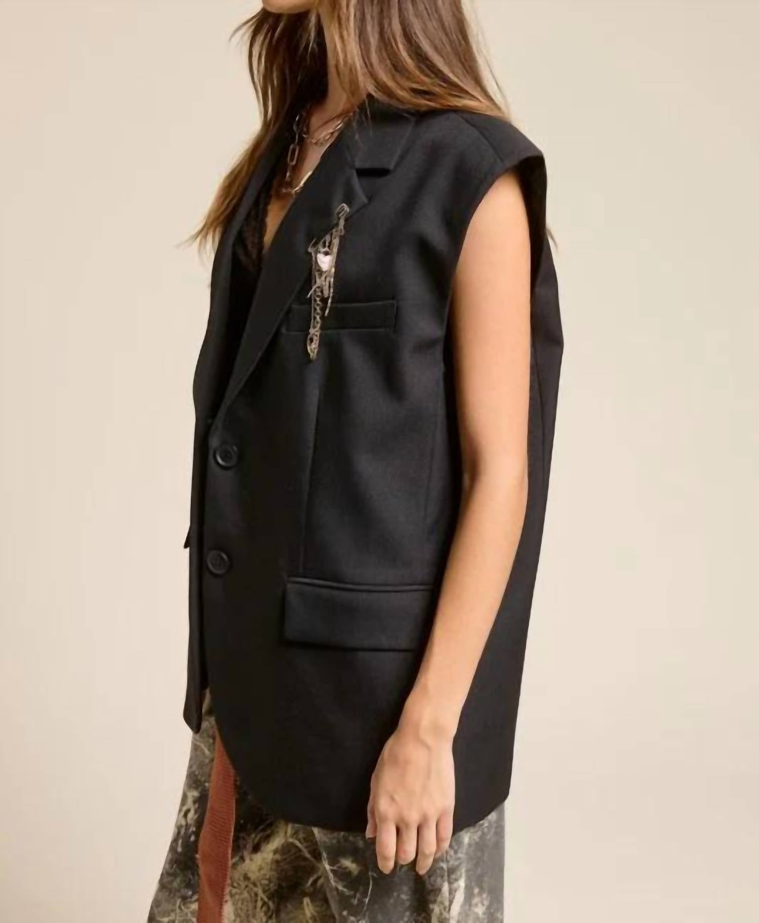 Mimosa - Oversized Structured Vest