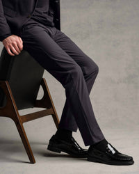 RHONE Commuter Pant Slim Pants in black - men's pants - detail view