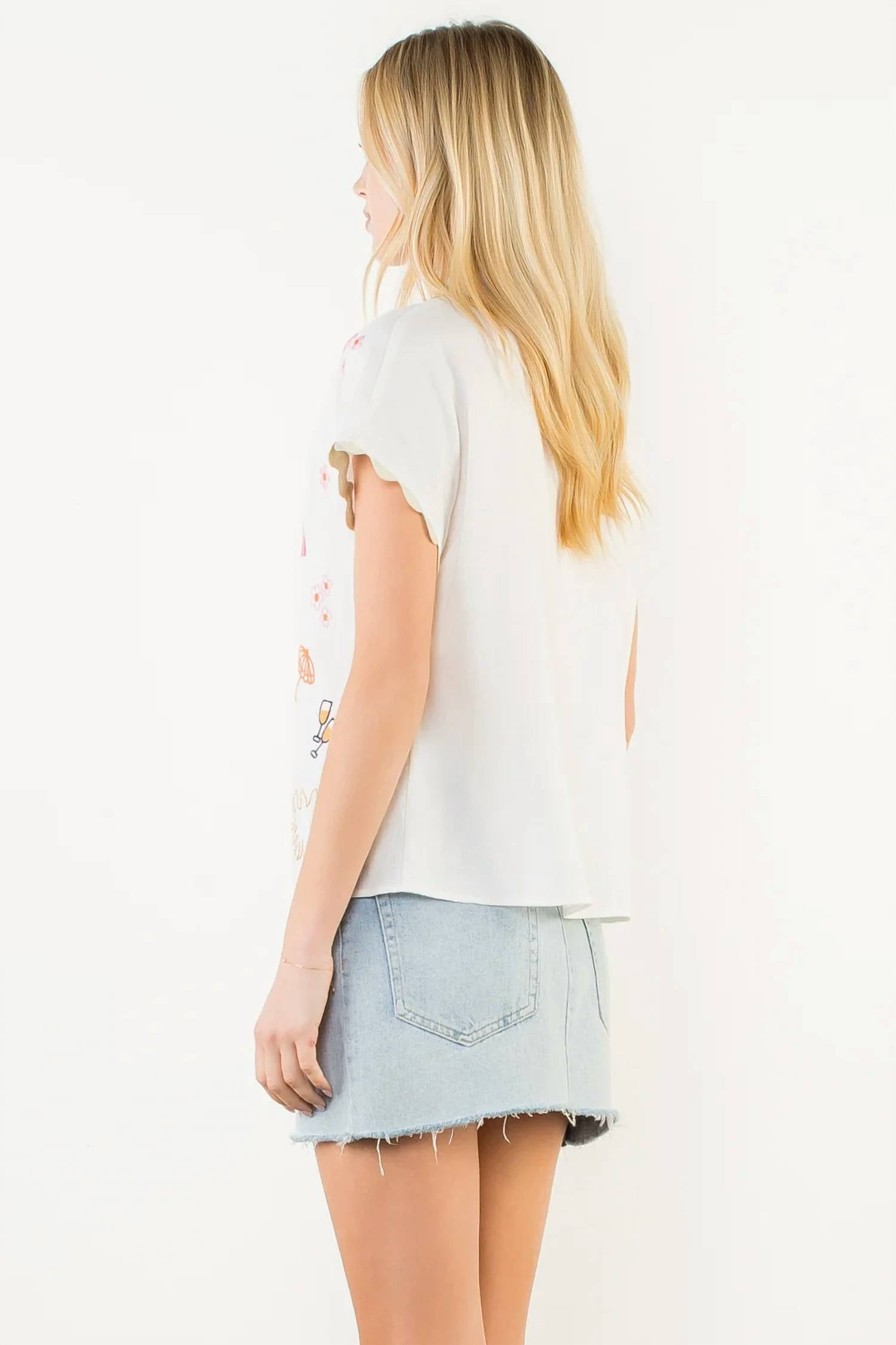 Thml - Coastal Stitch Top