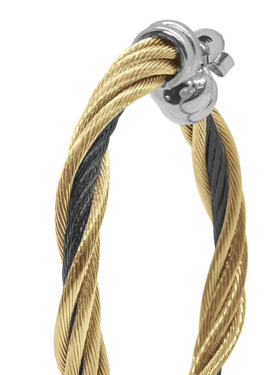 Alor - Modern Twist 1.5" Hoop Earring