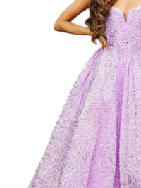 Portia&Scarlett - V Neck Strapless Evening Gown
