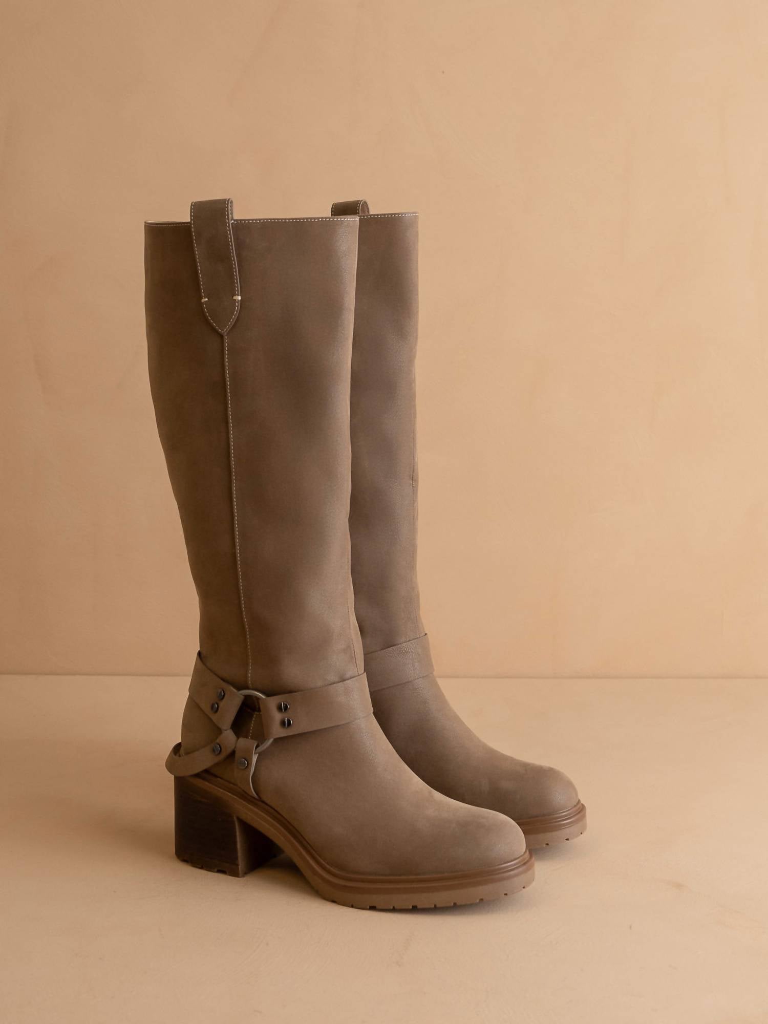 Oasis Society - Women's Leanne Moto Knee High Boot