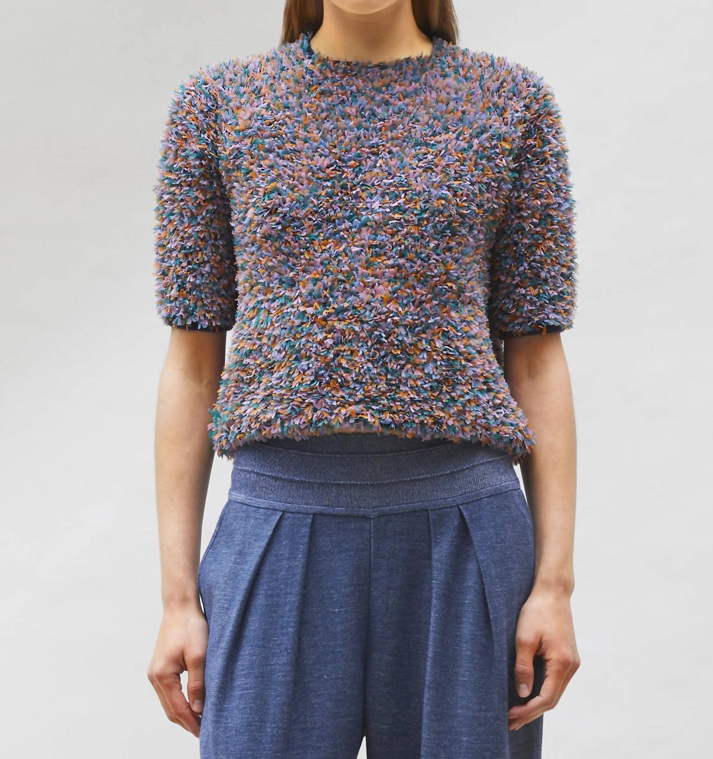 Molli - Desperado Textured Elbow Top