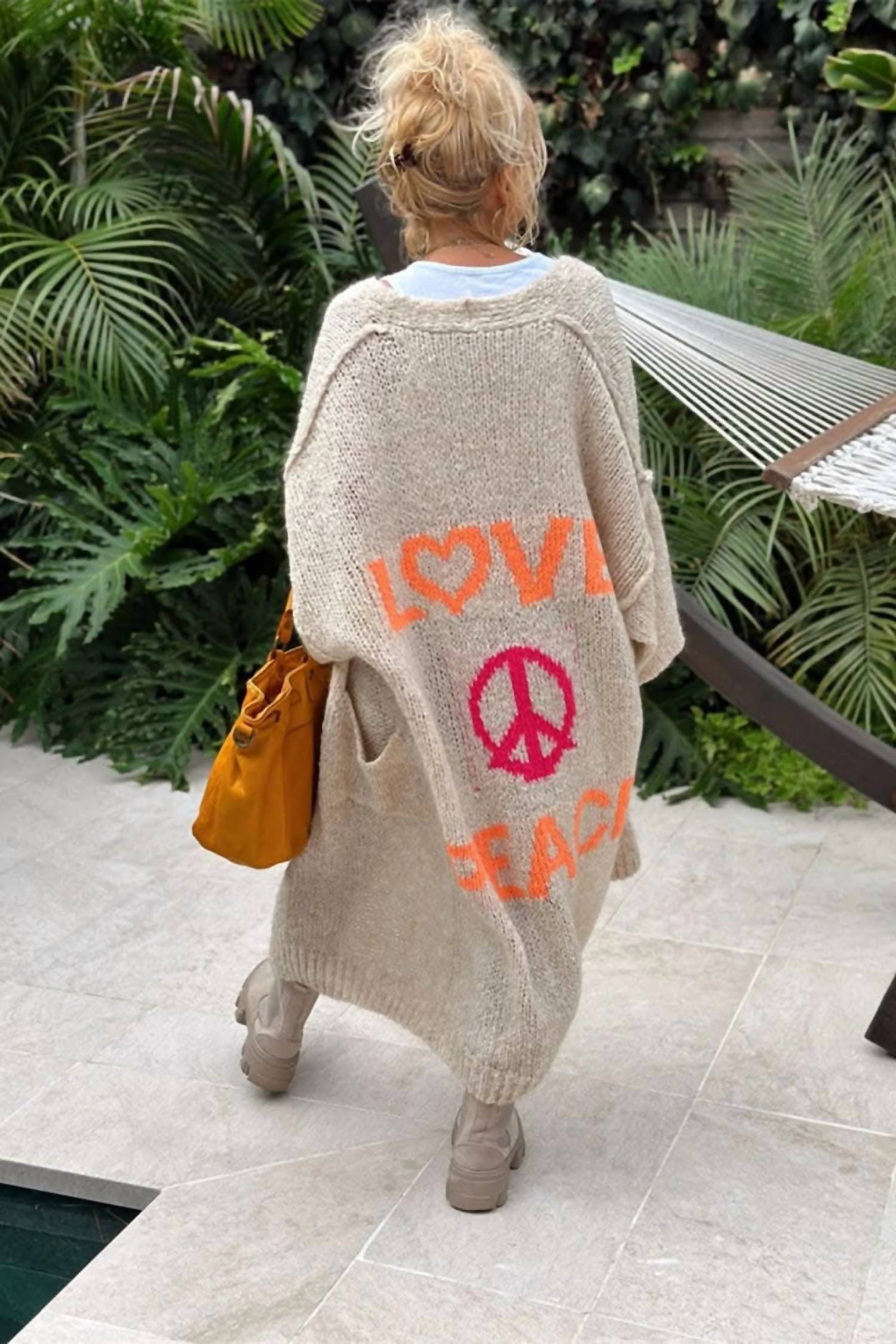 Love Salve - Chic Long Sleeve Cardigan