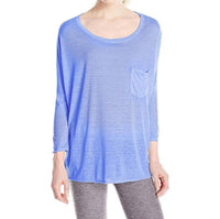 Calvin Klein - Performance Three Quarter Sleeve High Low T-Shirt