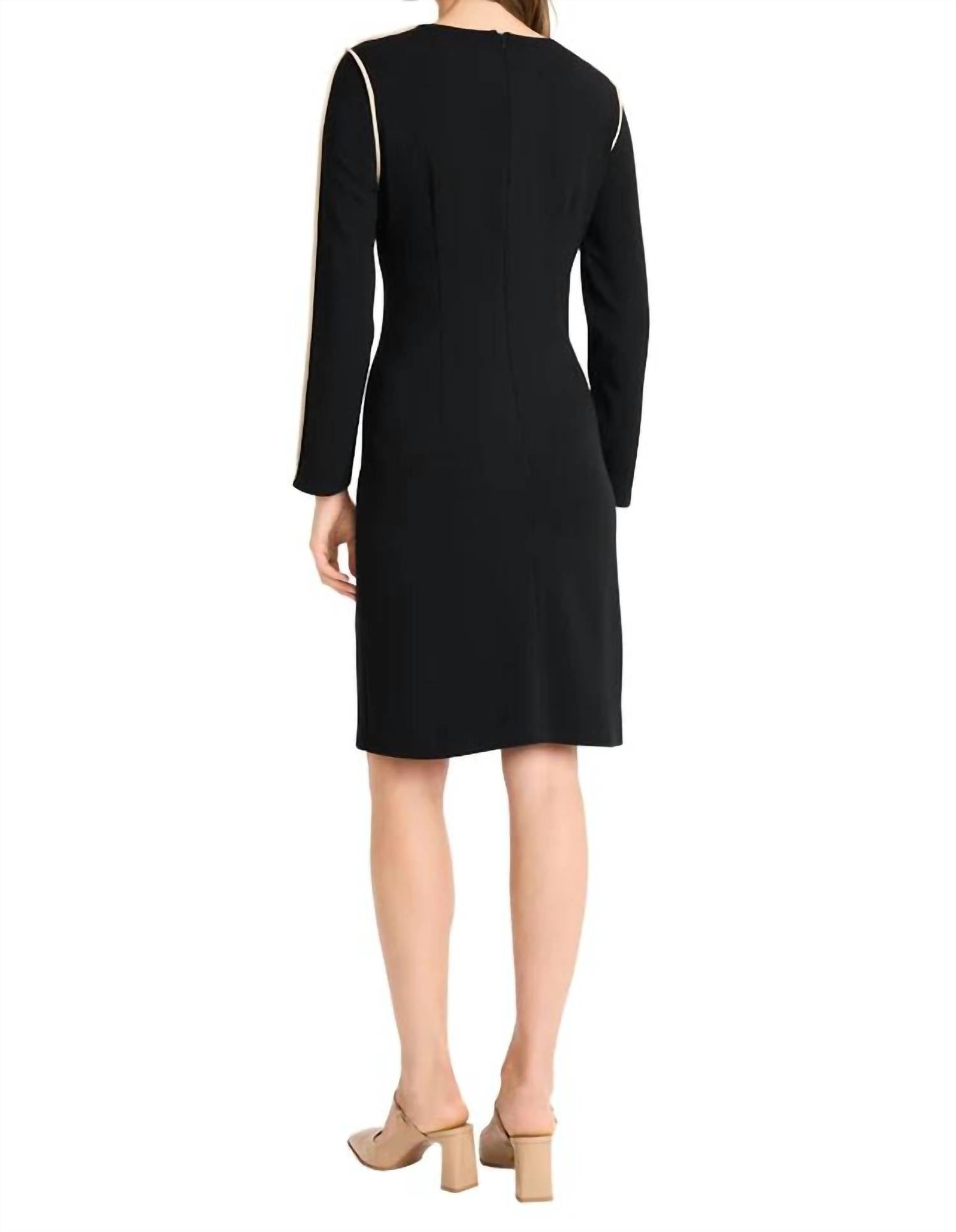 Maggy London - Scuba Crepe Sheath Dress