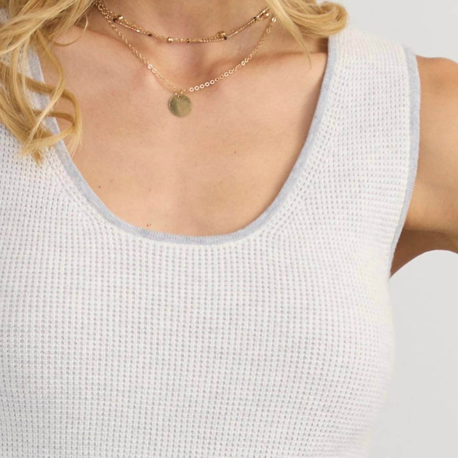 Margaret O'Leary - Jane Waffle Tank Top