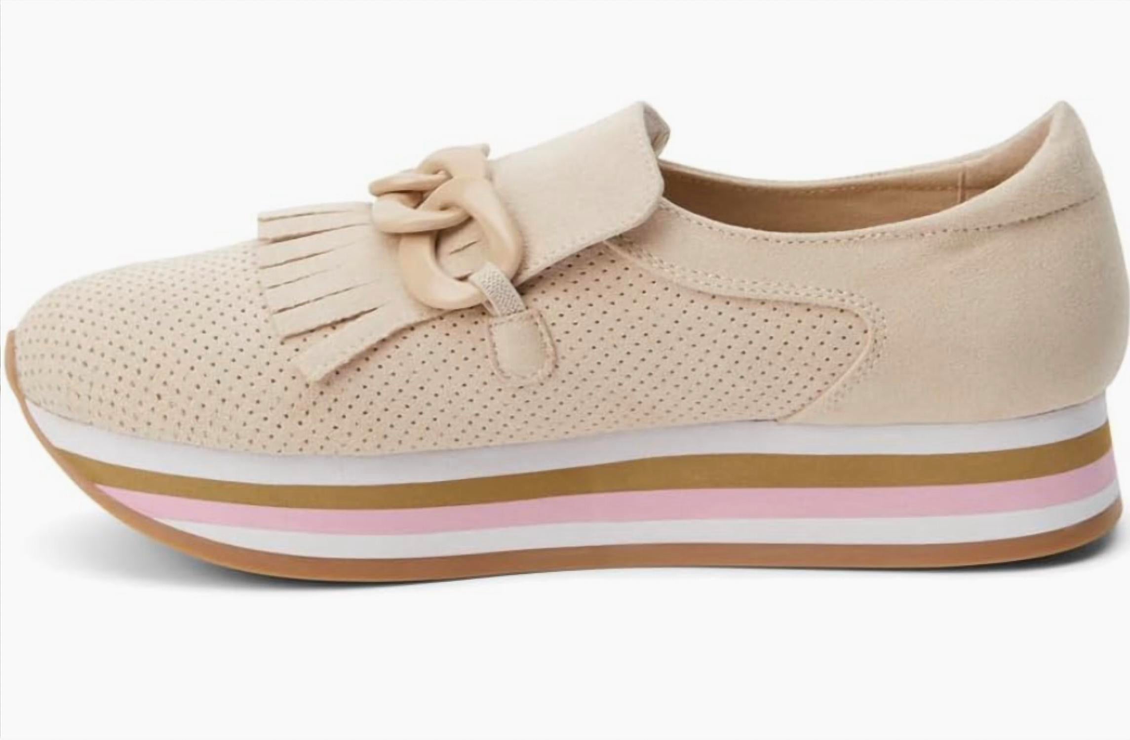 Matisse Women's Bess Sneakers in natural - women's sneaker - detail view
