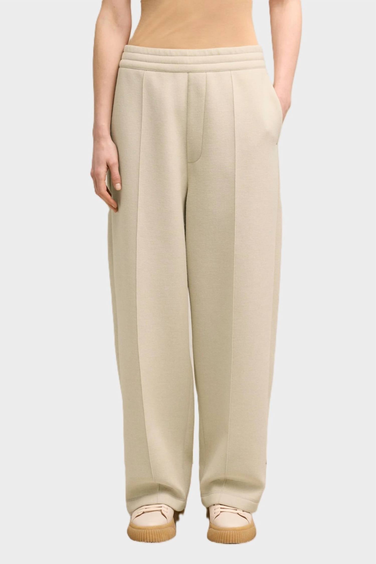 Ami Paris - Pleated Drawstring Trouser Pants