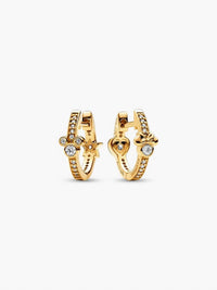 Pandora - Disney Mickey Mouse & Minnie Mouse Sparkling Hoop Earrings