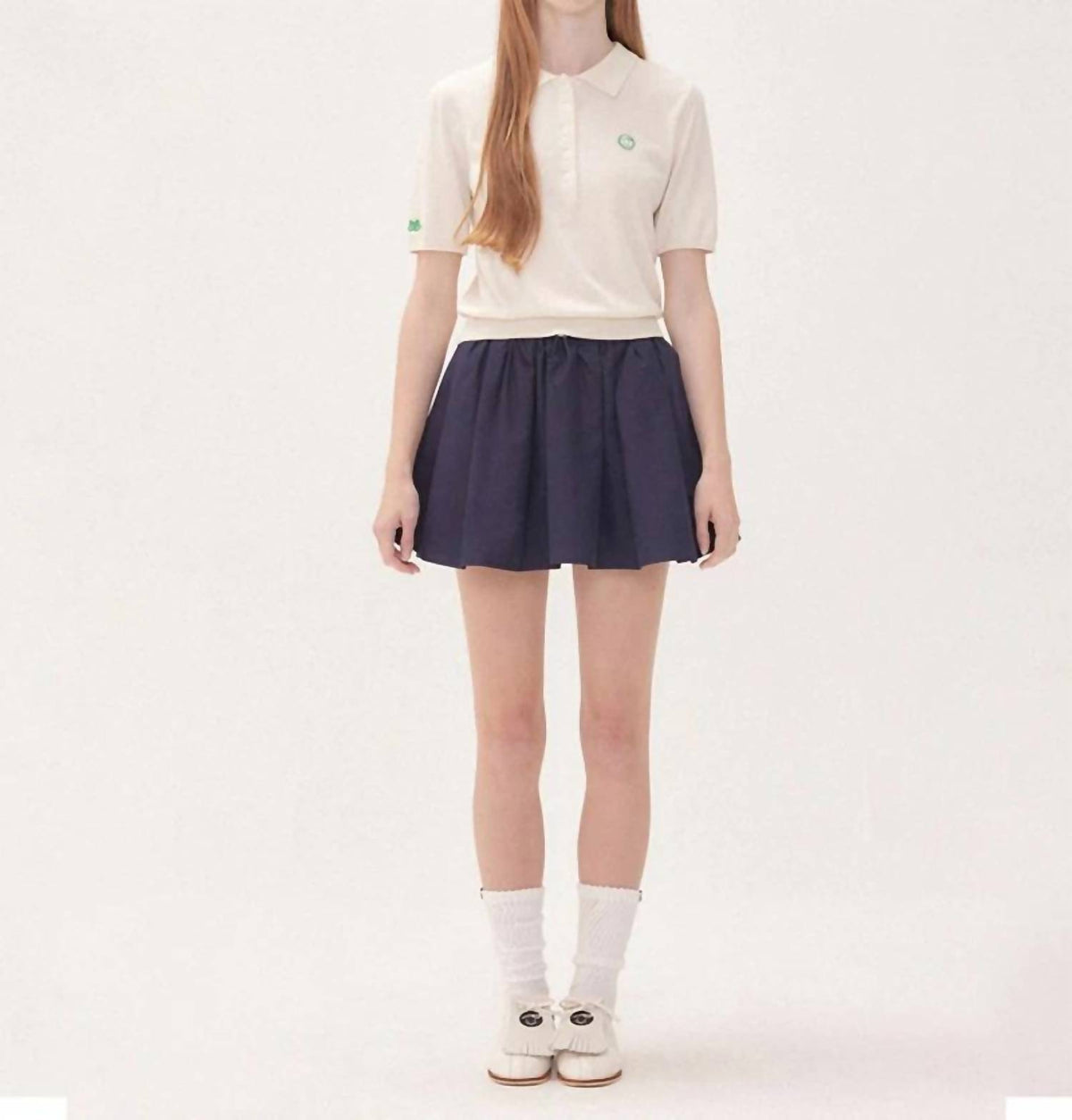 Piv'Vee - Volume Pleated Mini Skirt