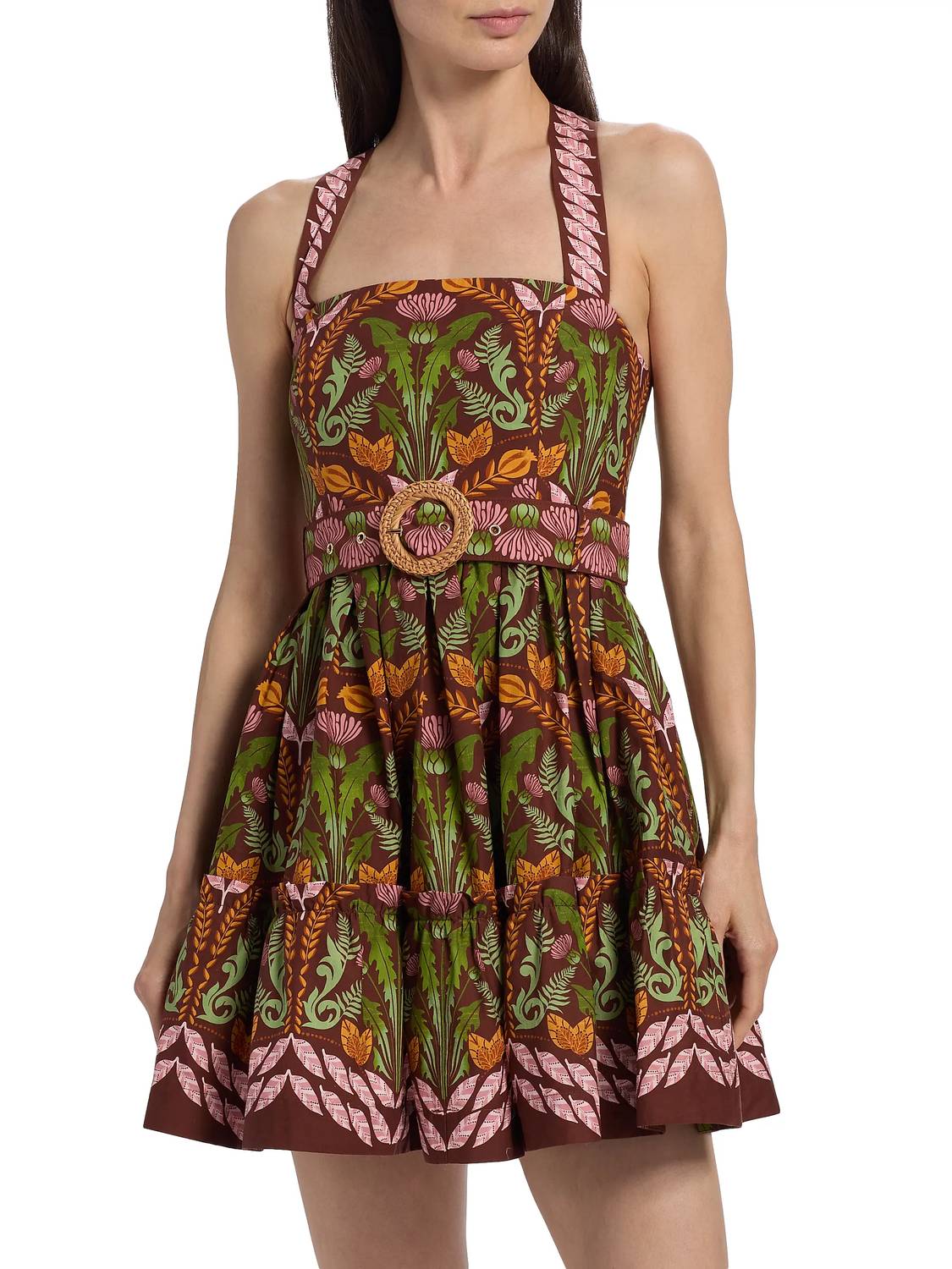 Cara Cara Julietta Mini Dress in brown - women's dress