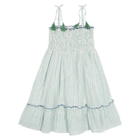 Poppet & Fox - Girl's Shirred Strappy Sundress