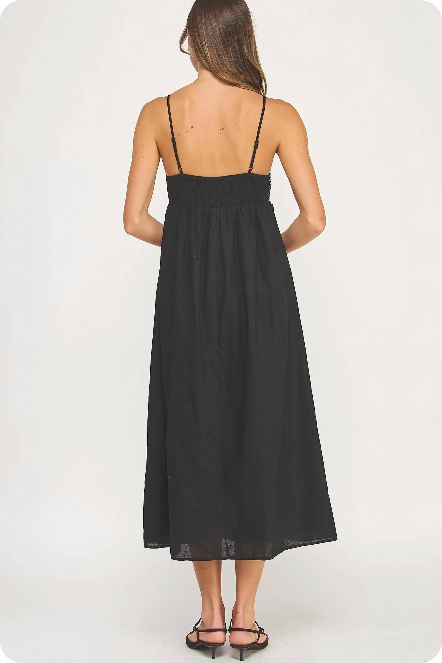 Strut & Bolt - Rheine Embroidered Dress