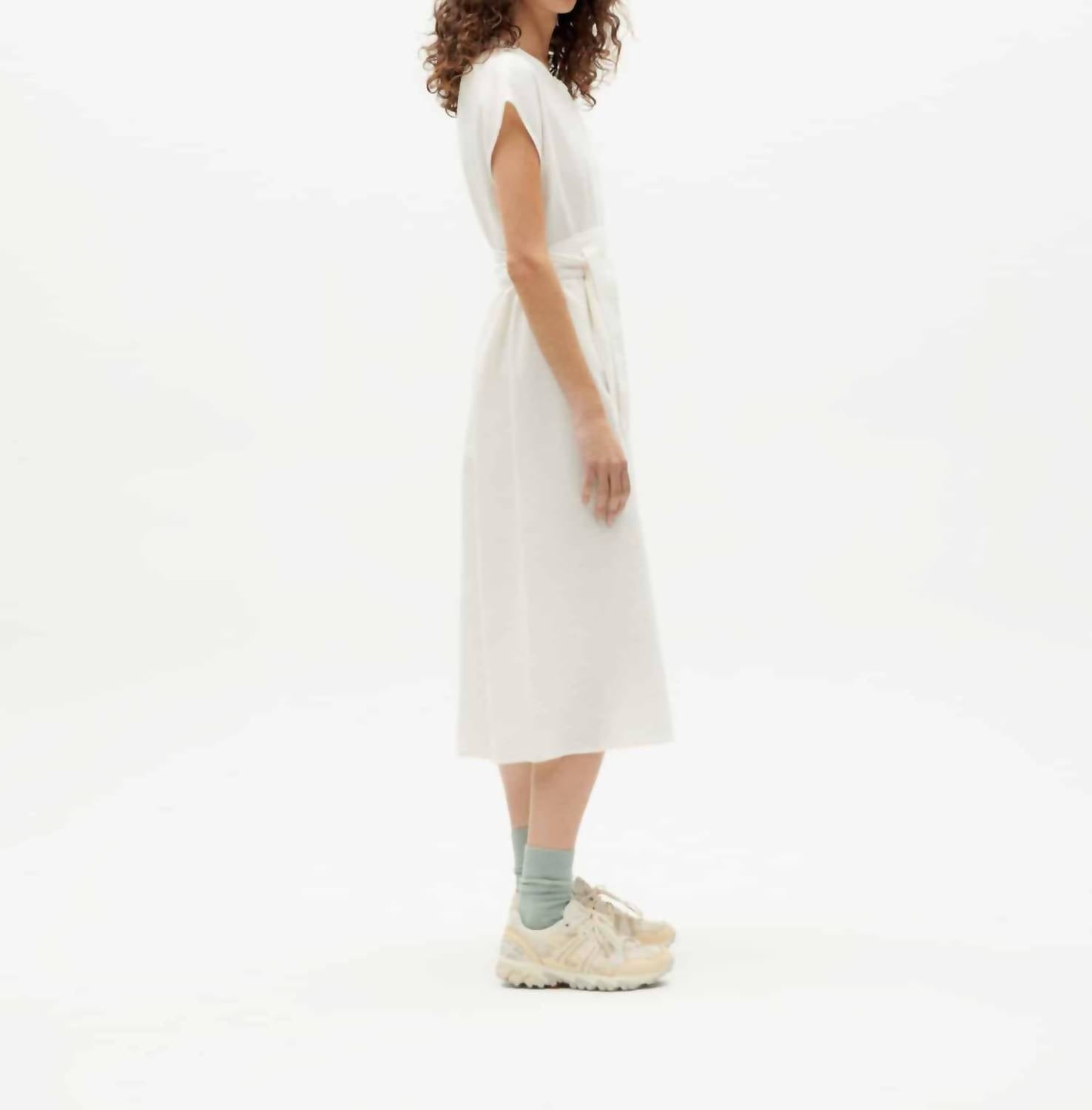 Thinking Mu - Loop Gretel Midi Dress