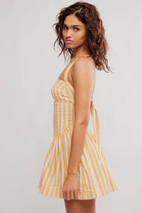Free People - Laurel Plaid Mini Dress