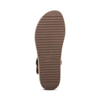 Aetrex Women's Paula Platform Sandal in walnut - women's sandal - view 4
