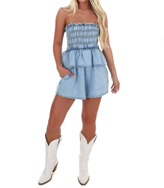 Le Lis - Sunwashed Romper