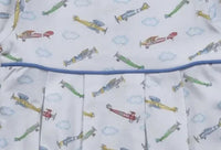 Baby Loren - Kid's Airplane Pima Bubble Romper