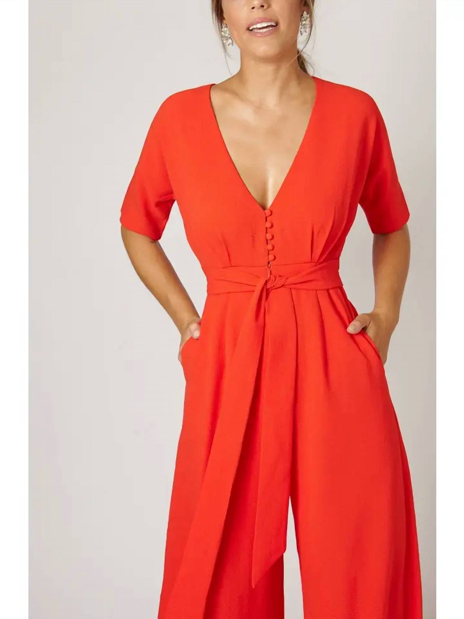 Bruna - Mono Ash Jumpsuit