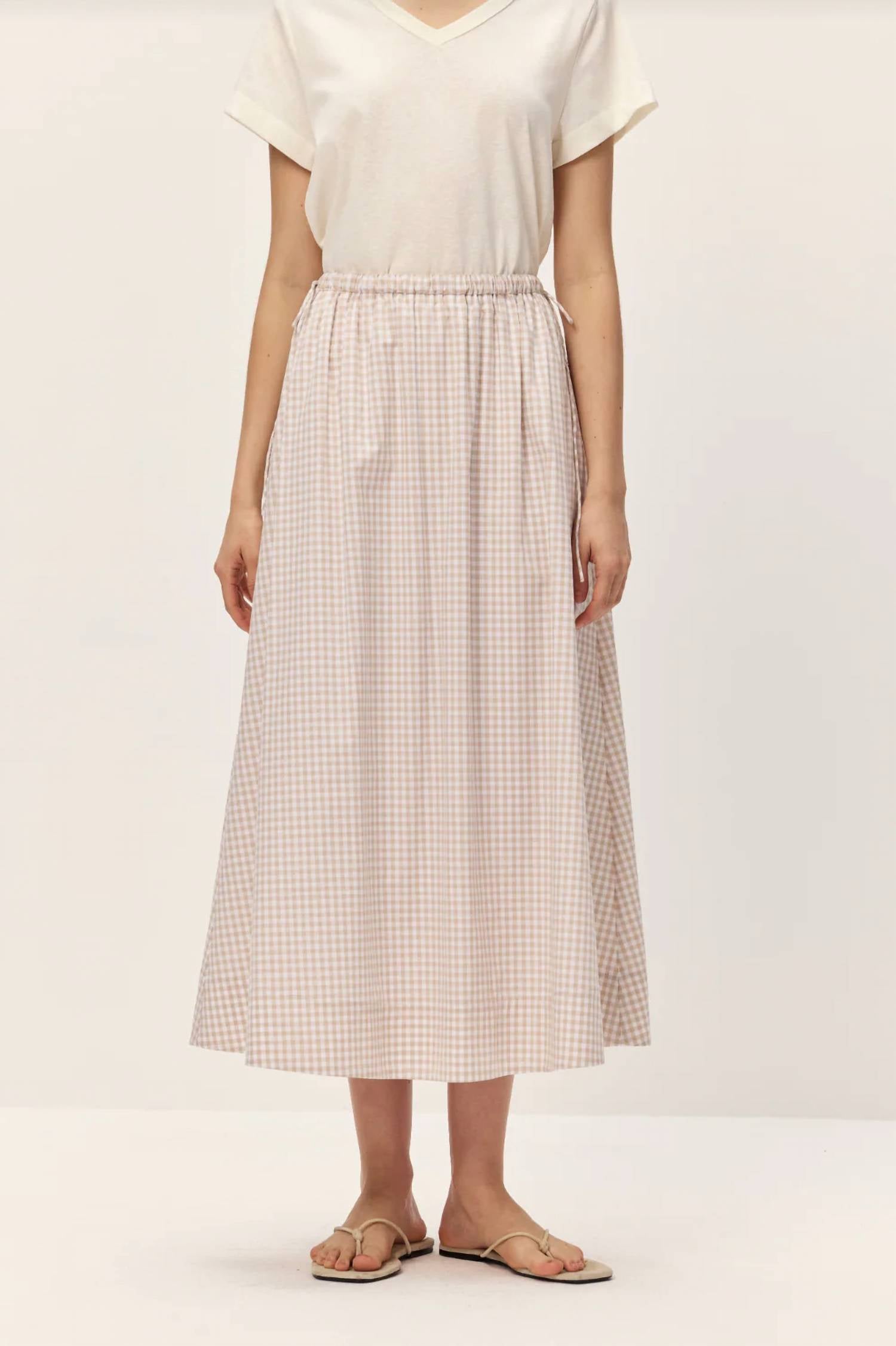Elodie - Vionnet Midi Skirt