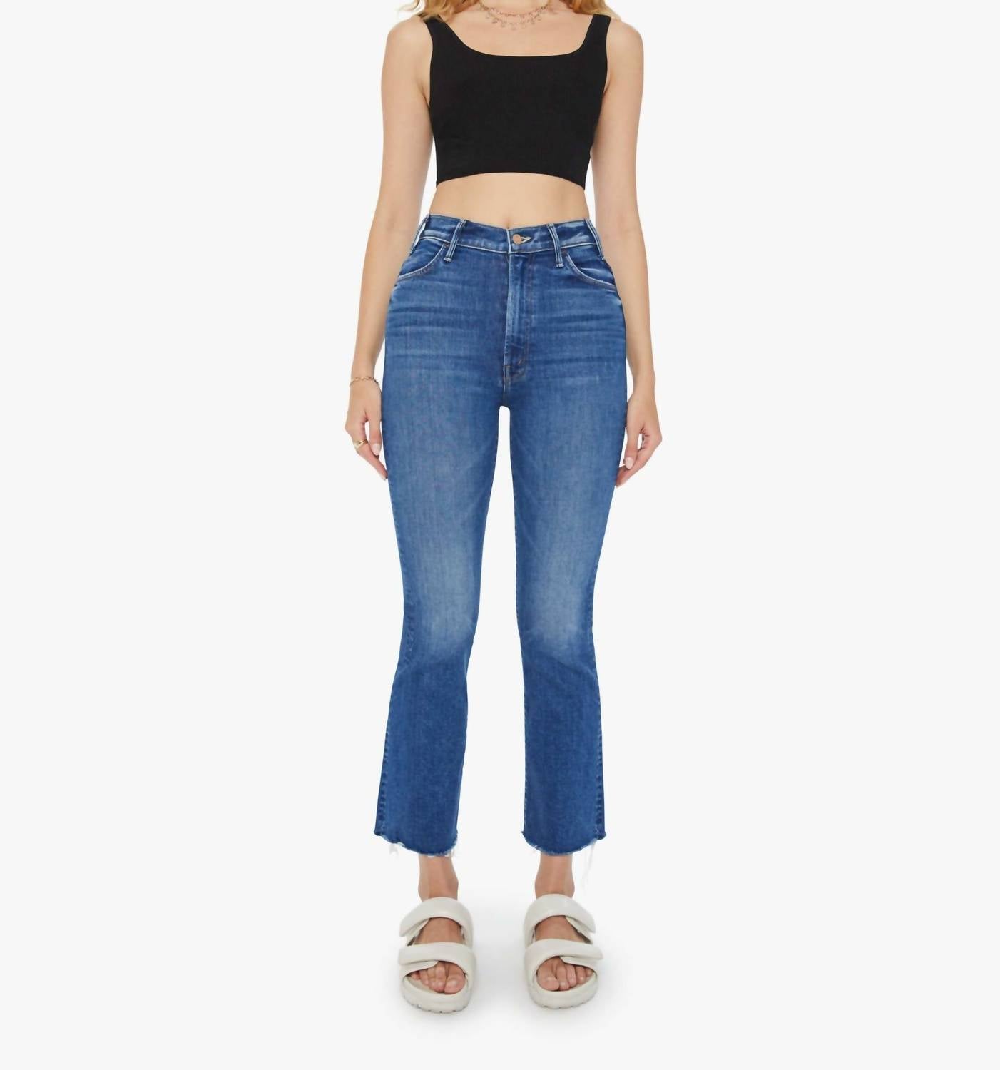 Mother - The Hustler Ankle Fray Jeans