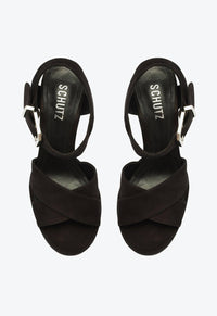 SCHUTZ Women's Penelope Sandals in black - women's sandal - view 4