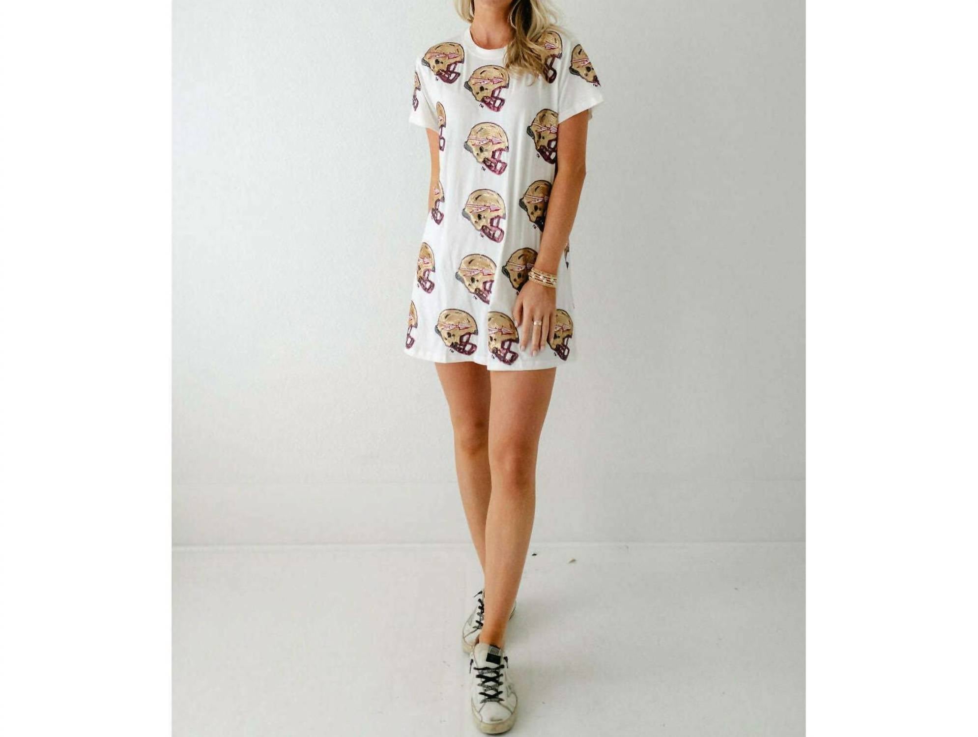 Queen Of Sparkles - Fear The Spear Shirt Dress