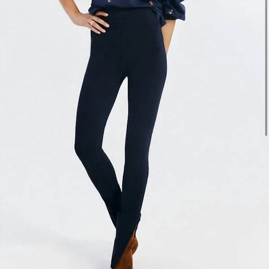 Something Navy - High Waisted Ponte Leggings
