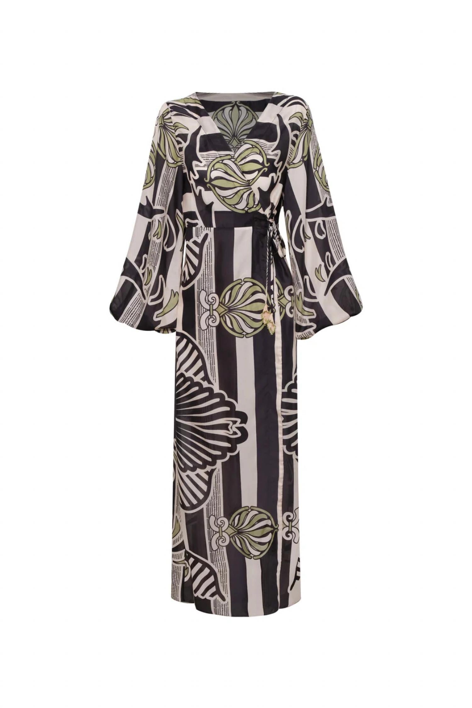 Juan De Dios - Hojarasca Maxi Dress