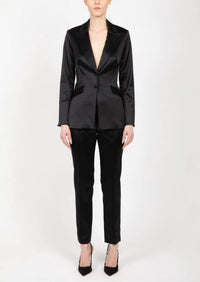 Hilton Hollis - Ostrich Embossed Satin Jacket