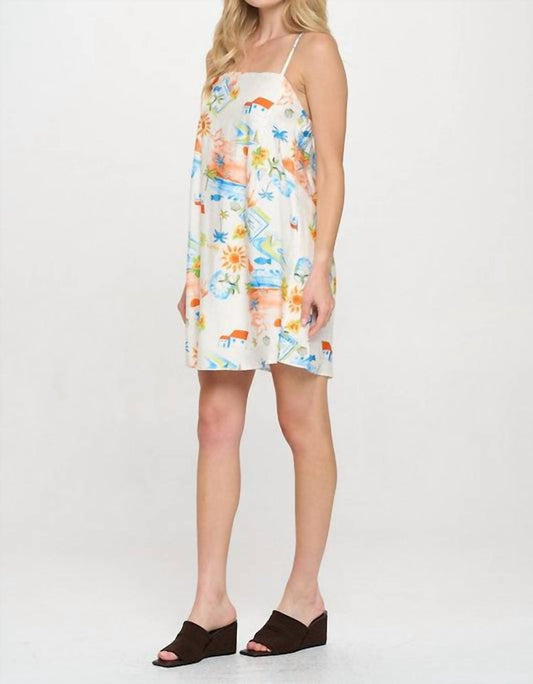 Meet Me In Santorini - Mediterranean Daydream Dress