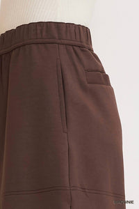 Umgee - Luxeknit Mid Rise Pull On Shorts