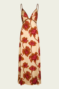 Johanna Ortiz - Sendero De Astromelias Midi Dress