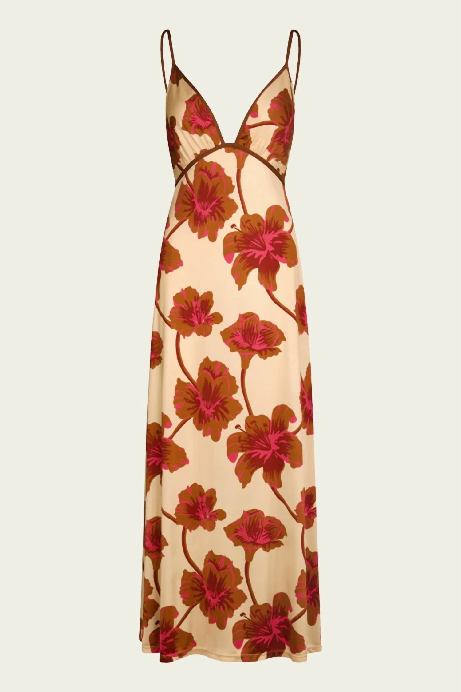 Johanna Ortiz - Sendero De Astromelias Midi Dress