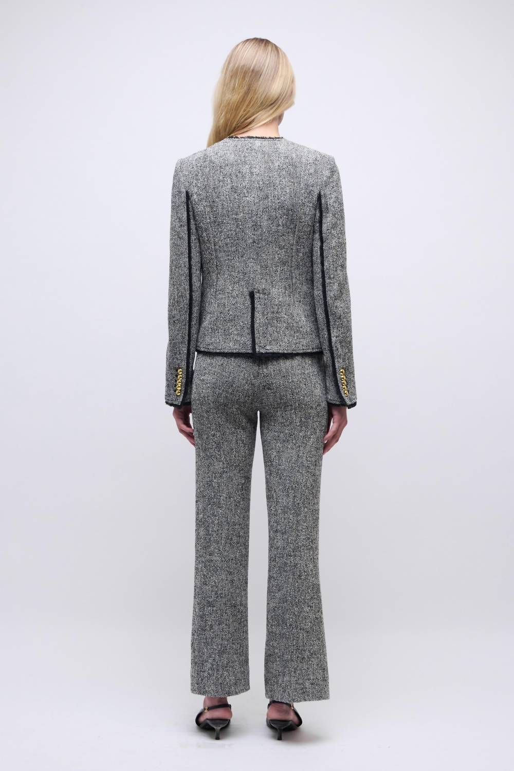 Simkhai - Ivie Herringbone Blazer